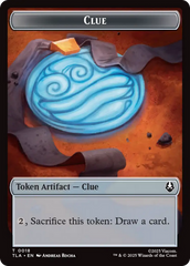 Ally (0005) // Clue (0018) Double-Sided Token [Avatar: The Last Airbender Tokens] | L.A. Mood Comics and Games