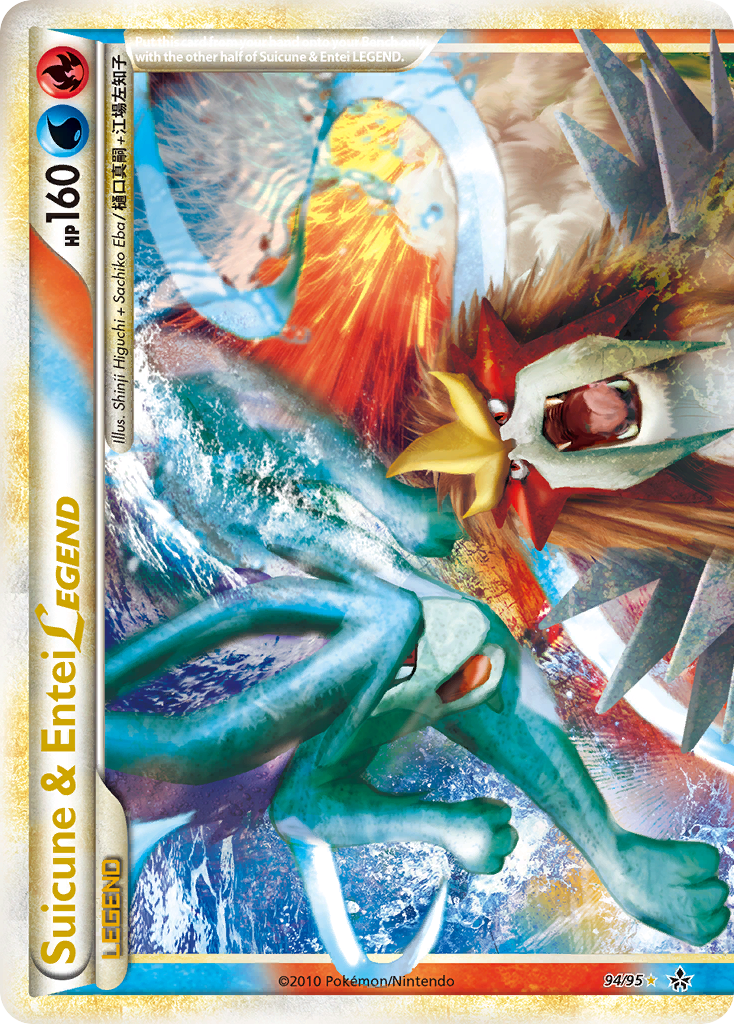 Suicune & Entei LEGEND (94/95) [HeartGold & SoulSilver: Unleashed] | L.A. Mood Comics and Games