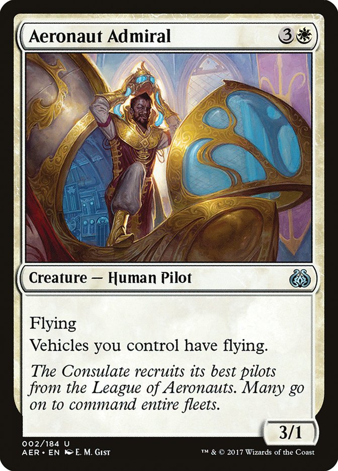 Aeronaut Admiral [Aether Revolt] | L.A. Mood Comics and Games