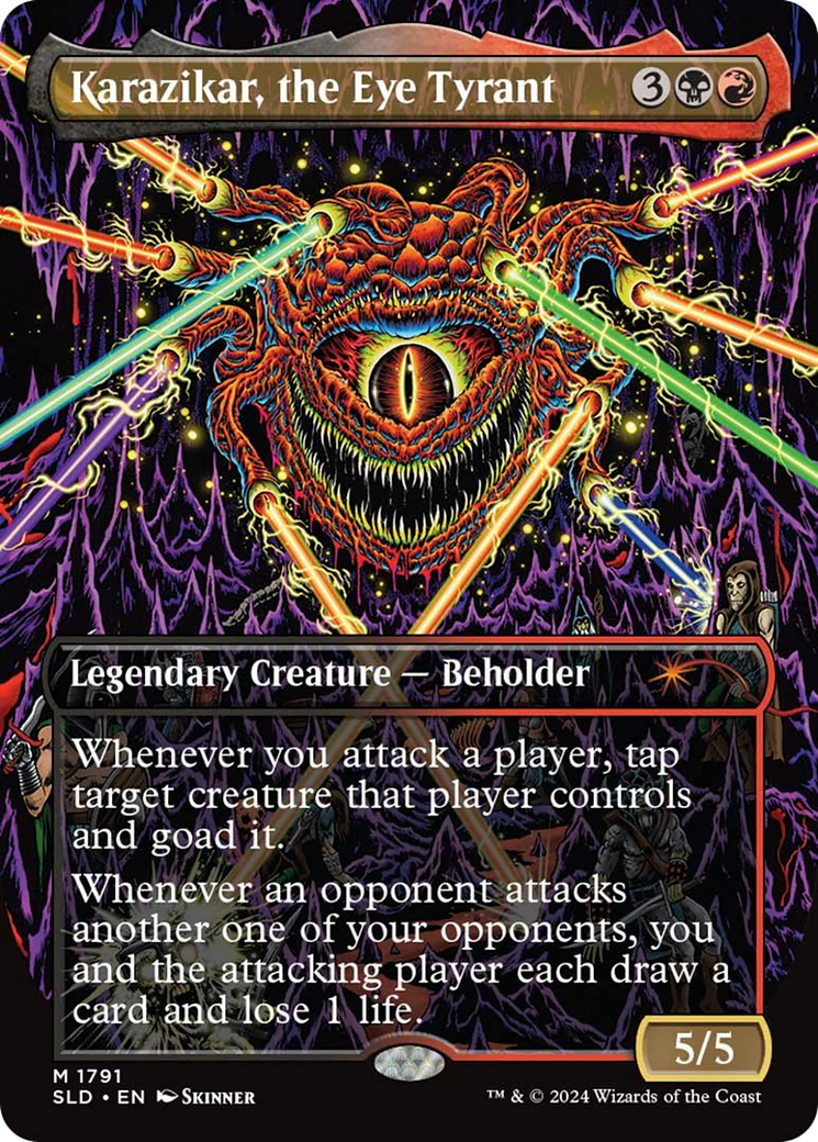 Karazikar, the Eye Tyrant (Rainbow Foil) [Secret Lair Drop Series] | L.A. Mood Comics and Games