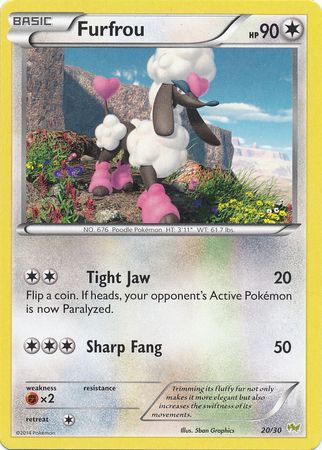 Furfrou (20/30) [XY: Trainer Kit - Noivern] | L.A. Mood Comics and Games