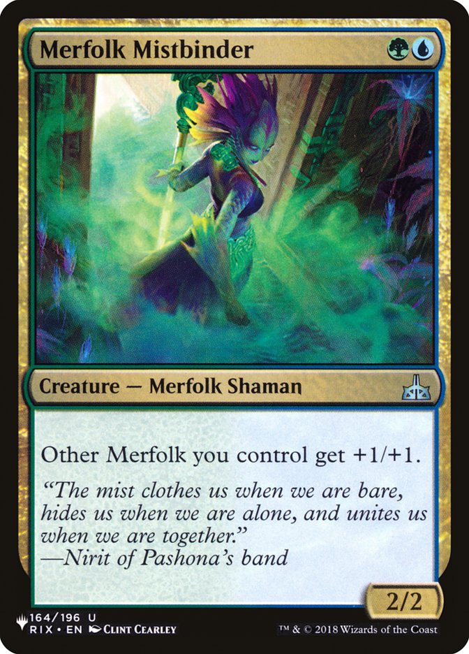 Merfolk Mistbinder [The List] | L.A. Mood Comics and Games