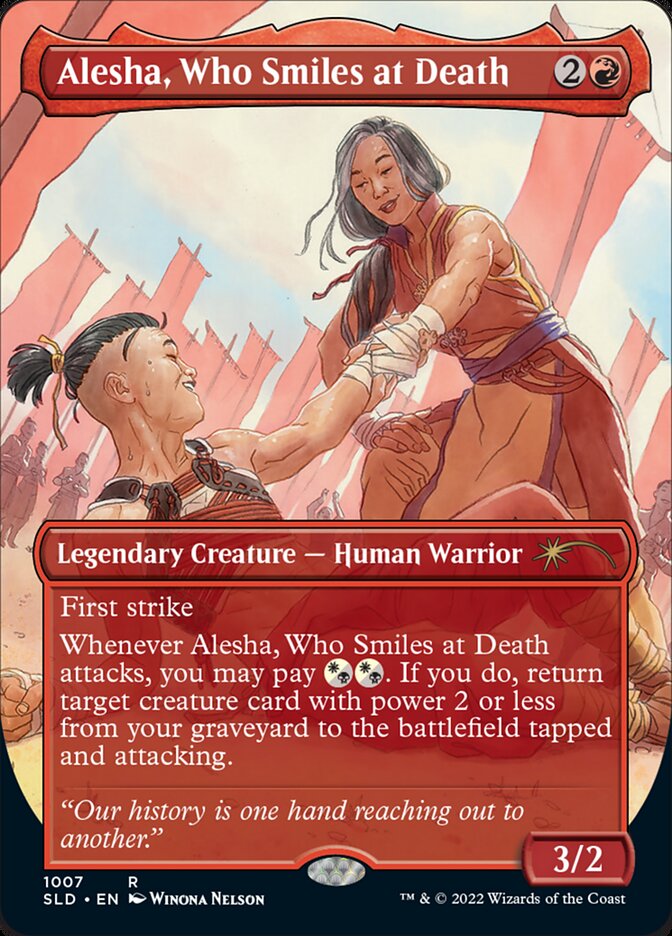 Alesha, Who Smiles at Death [Secret Lair Drop Series] | L.A. Mood Comics and Games