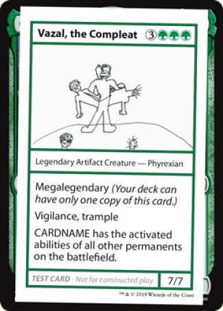 Vazal, the Compleat (2021 Edition) [Mystery Booster Playtest Cards] | L.A. Mood Comics and Games