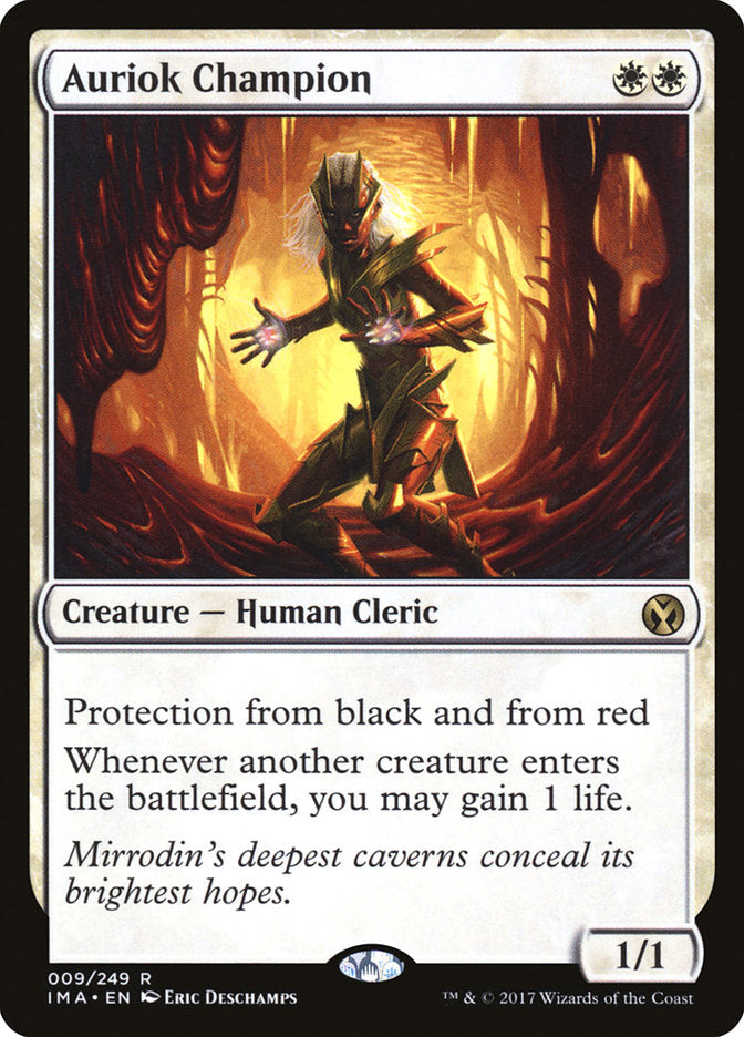 Auriok Champion [Iconic Masters] | L.A. Mood Comics and Games