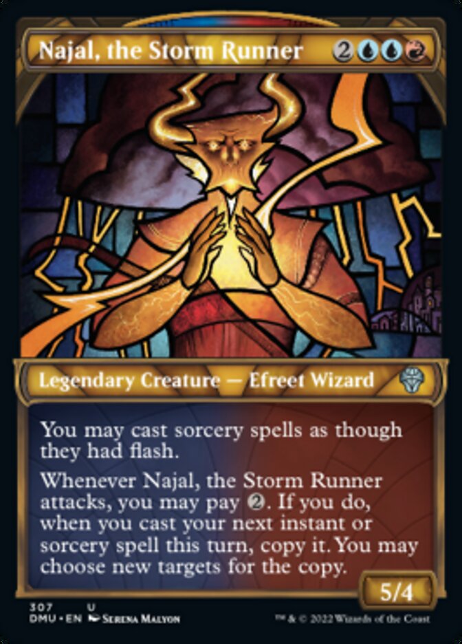 Najal, the Storm Runner (Showcase) [Dominaria United] | L.A. Mood Comics and Games