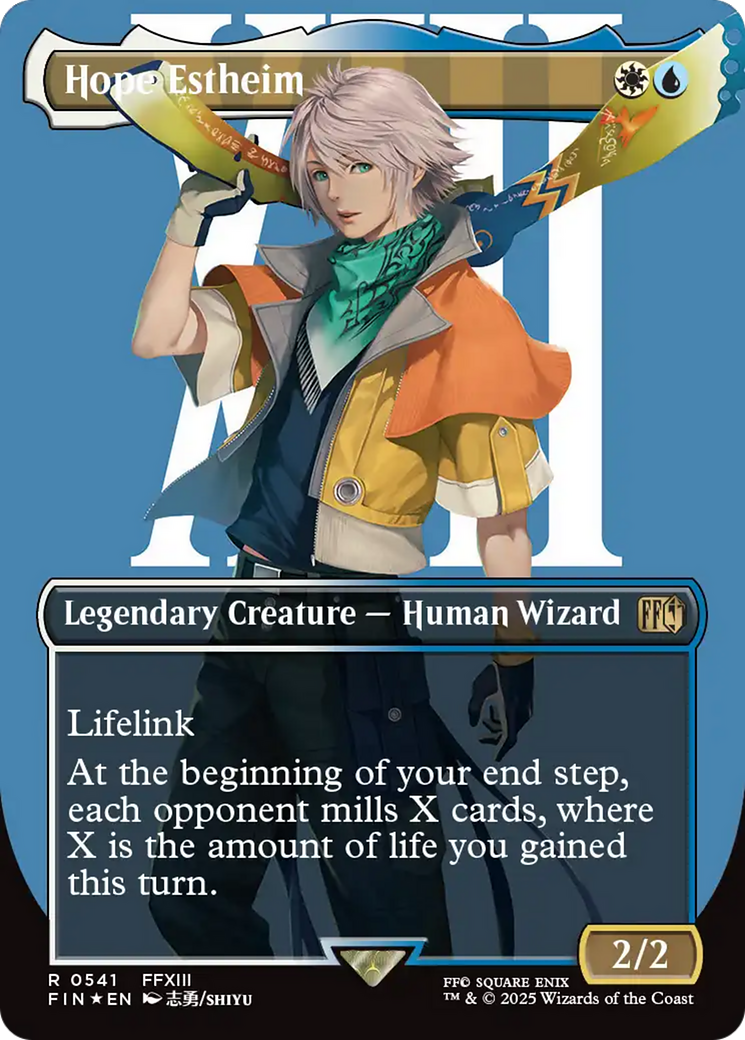 Hope Estheim (Borderless) (Surge Foil) [FINAL FANTASY] | L.A. Mood Comics and Games
