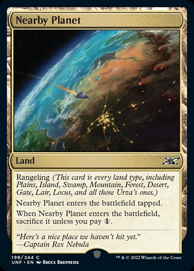 Nearby Planet [Unfinity] | L.A. Mood Comics and Games