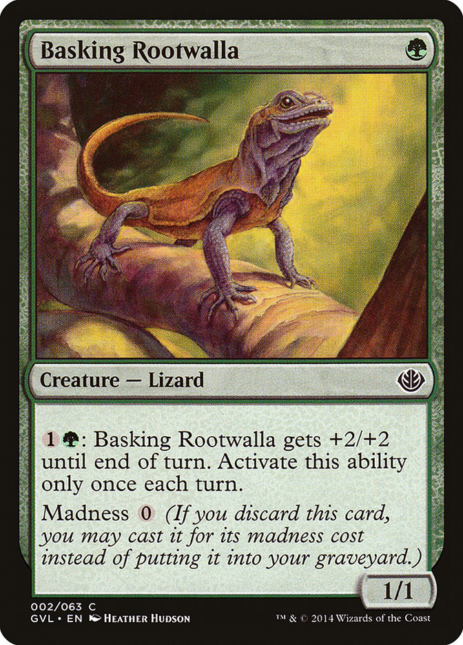 Basking Rootwalla (Garruk vs. Liliana) [Duel Decks Anthology] | L.A. Mood Comics and Games