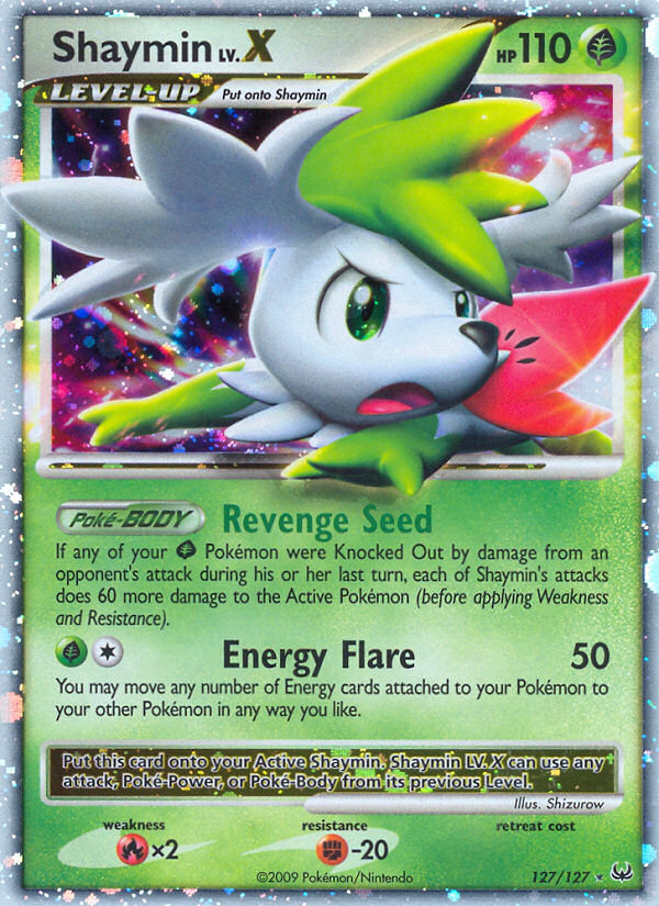 Shaymin LV.X (127/127) [Platinum: Base Set] | L.A. Mood Comics and Games