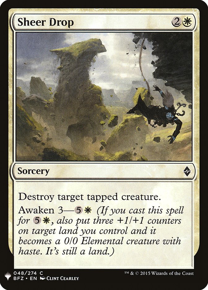 Sheer Drop [Mystery Booster] | L.A. Mood Comics and Games