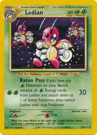 Ledian (39/111) [Neo Genesis Unlimited] | L.A. Mood Comics and Games