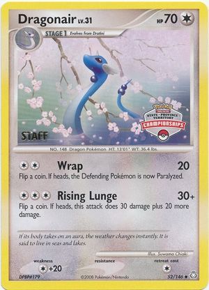 Dragonair (52/146) (State Province Territory Championship Staff) [Diamond & Pearl: Legends Awakened] | L.A. Mood Comics and Games