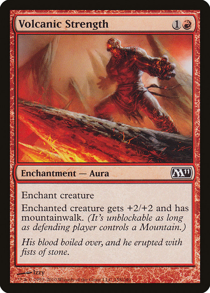 Volcanic Strength [Magic 2011] | L.A. Mood Comics and Games