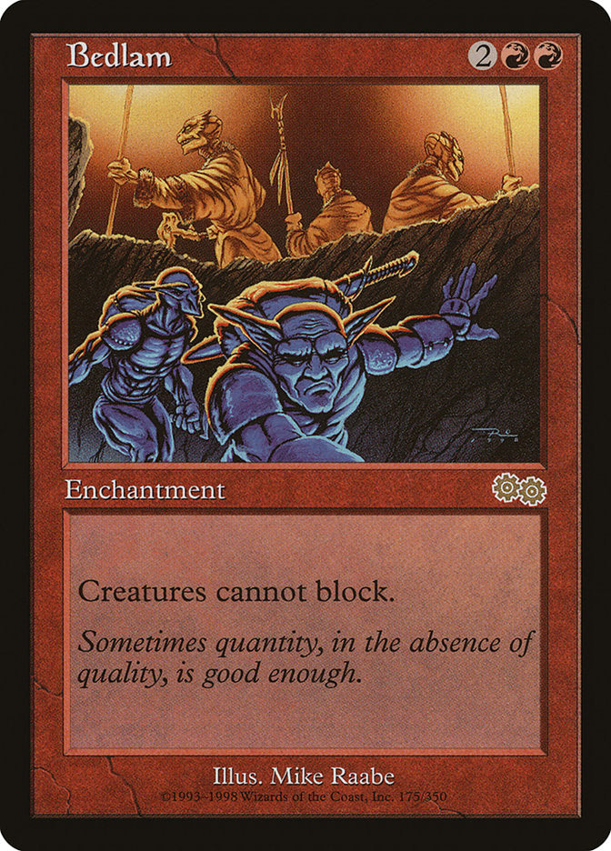Bedlam [Urza's Saga] | L.A. Mood Comics and Games