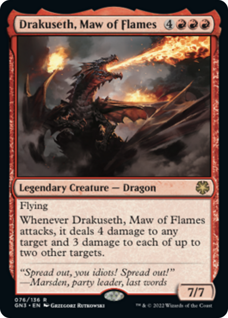 Drakuseth, Maw of Flames [Game Night: Free-for-All] | L.A. Mood Comics and Games