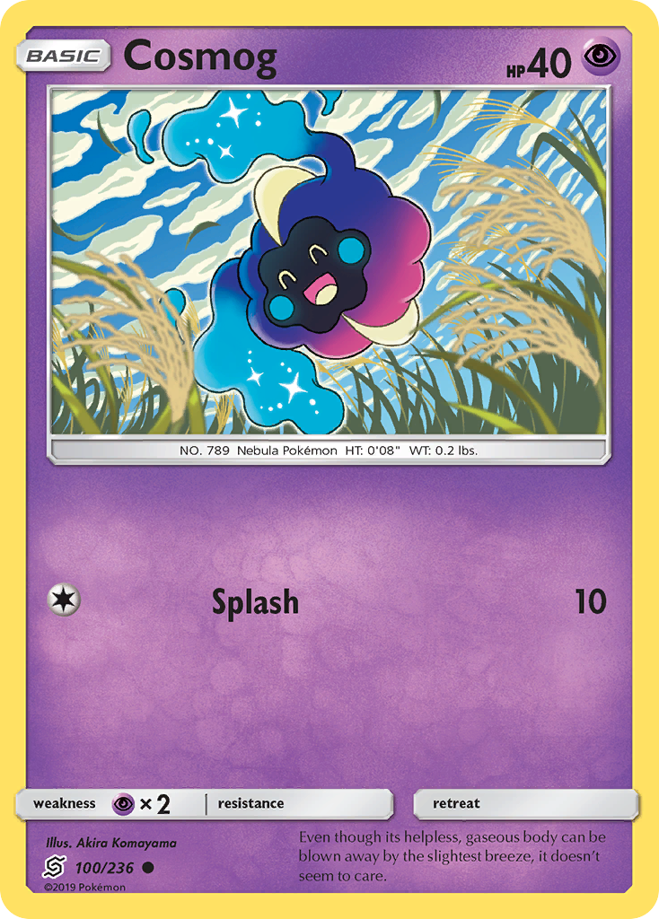 Cosmog (100/236) [Sun & Moon: Unified Minds] | L.A. Mood Comics and Games