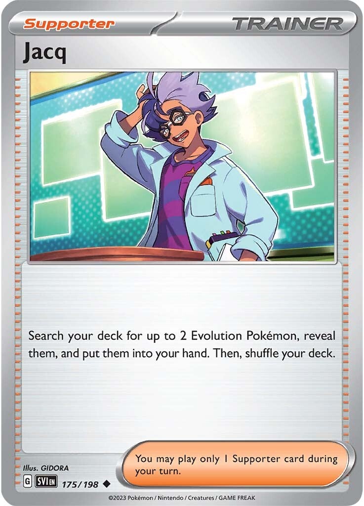 Jacq (175/198) [Scarlet & Violet: Base Set] | L.A. Mood Comics and Games