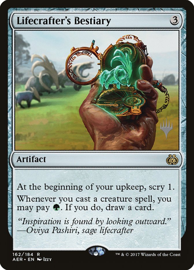 Lifecrafter's Bestiary (Promo Pack) [Aether Revolt Promos] | L.A. Mood Comics and Games