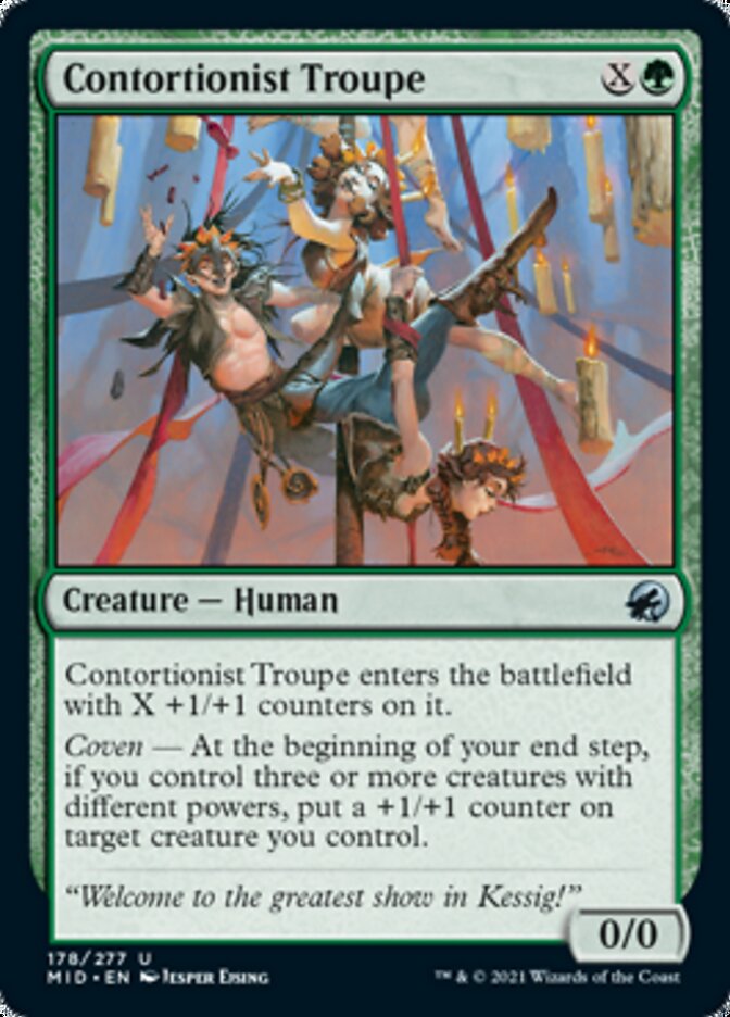 Contortionist Troupe [Innistrad: Midnight Hunt] | L.A. Mood Comics and Games