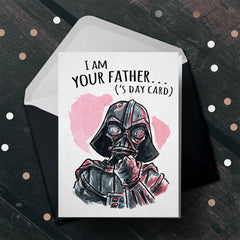 "I am your Father('s Day Card)" - Galactic Fathers Day Card | L.A. Mood Comics and Games