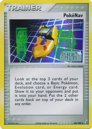PokeNav (83/100) (Stamped) [EX: Crystal Guardians] | L.A. Mood Comics and Games