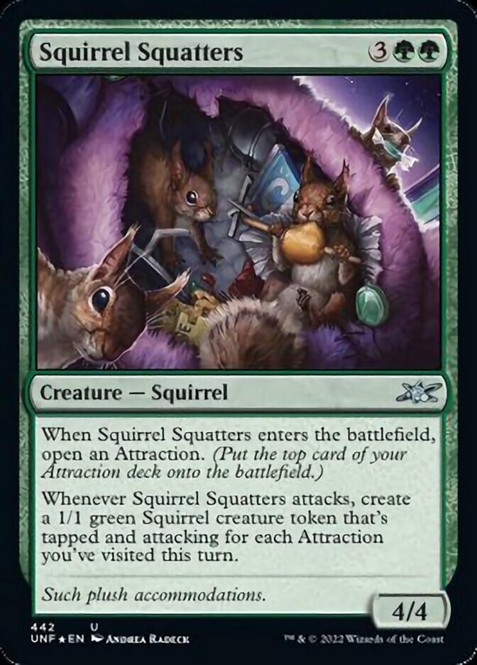 Squirrel Squatters (Galaxy Foil) [Unfinity] | L.A. Mood Comics and Games