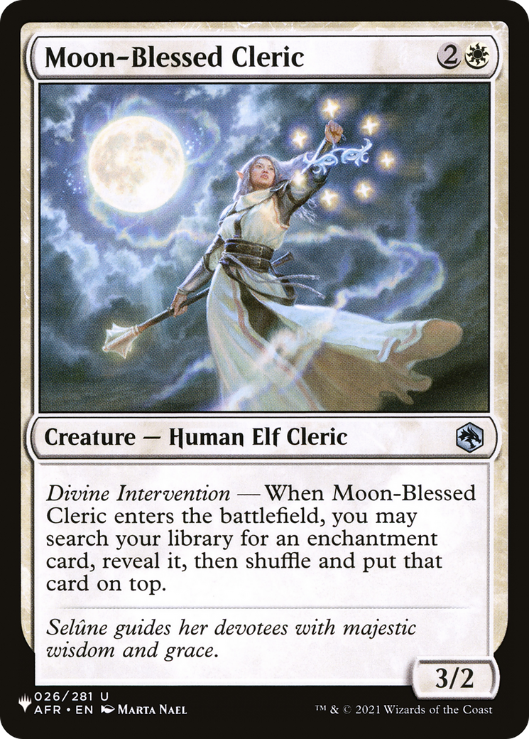 Moon-Blessed Cleric [The List Reprints] | L.A. Mood Comics and Games