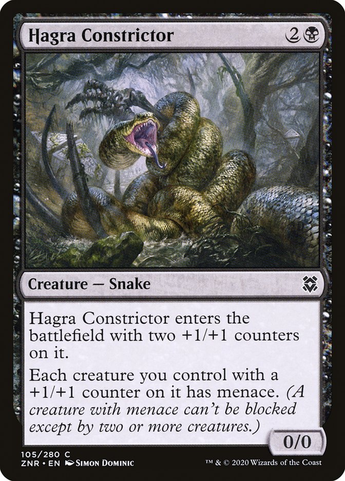 Hagra Constrictor [Zendikar Rising] | L.A. Mood Comics and Games