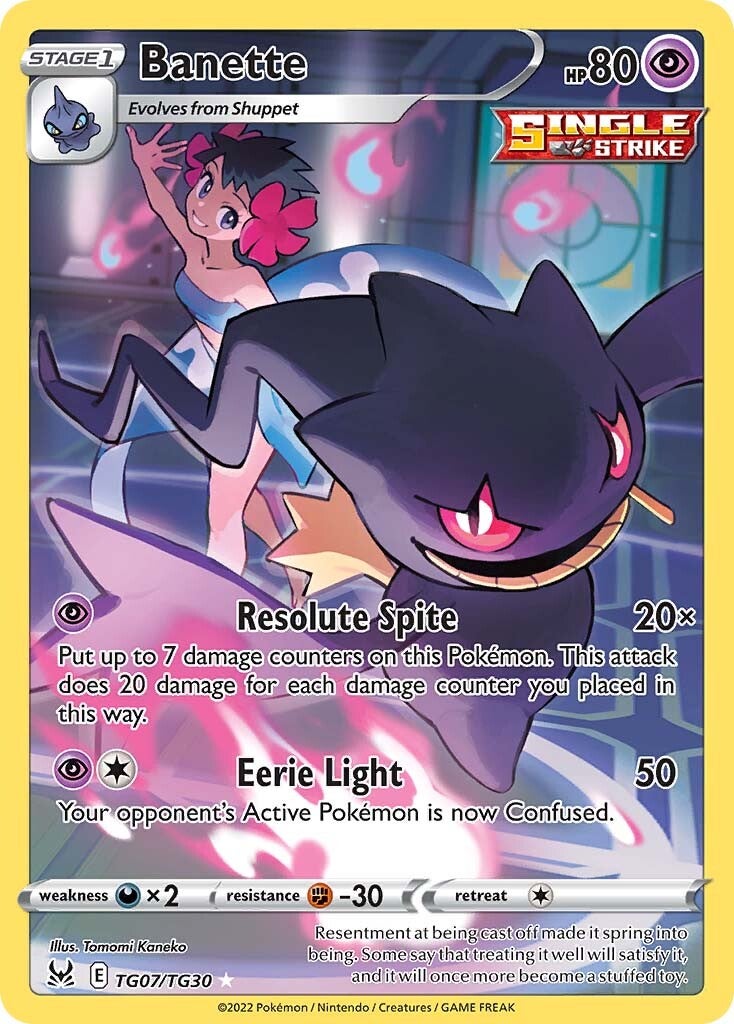 Banette (TG07/TG30) [Sword & Shield: Lost Origin] | L.A. Mood Comics and Games
