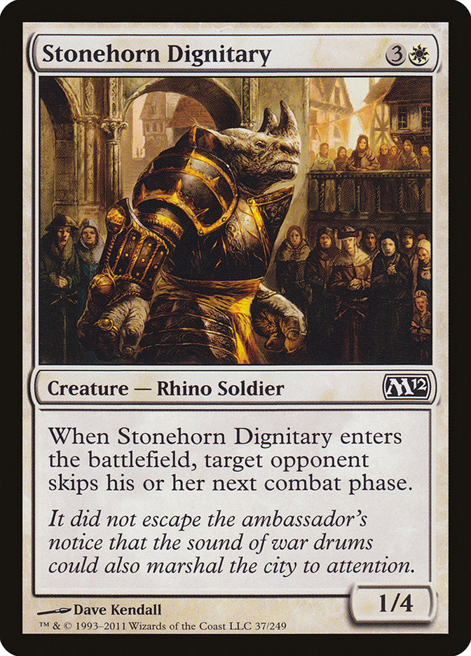 Stonehorn Dignitary [Magic 2012] | L.A. Mood Comics and Games