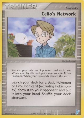 Celio's Network (8/12) [EX: Trainer Kit 2 - Minun] | L.A. Mood Comics and Games