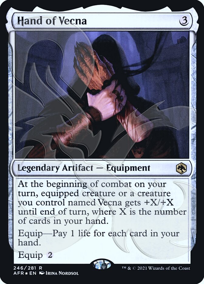 Hand of Vecna (Ampersand Promo) [Dungeons & Dragons: Adventures in the Forgotten Realms Promos] | L.A. Mood Comics and Games