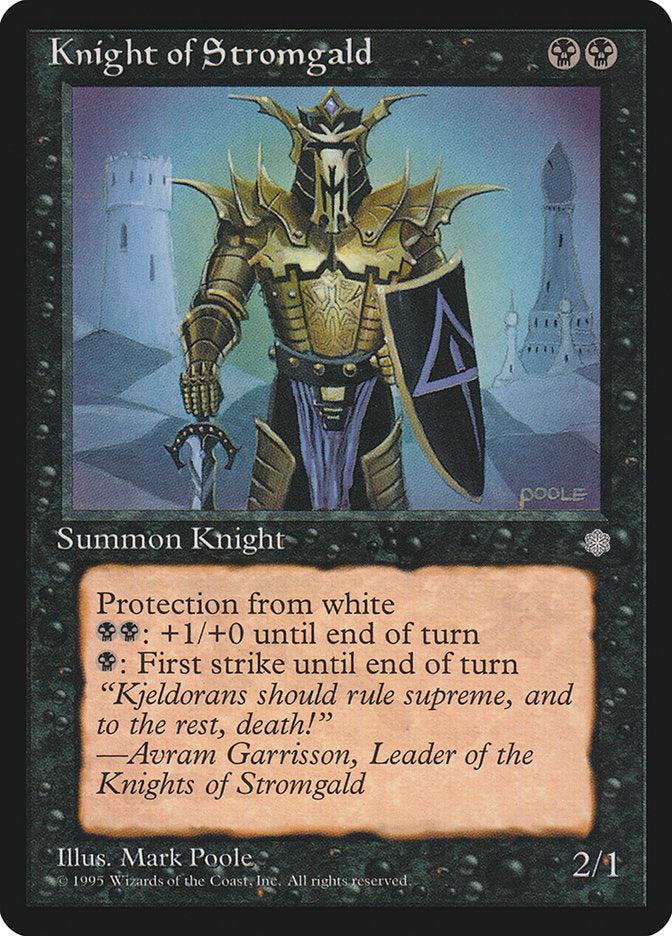 Knight of Stromgald [Ice Age] | L.A. Mood Comics and Games
