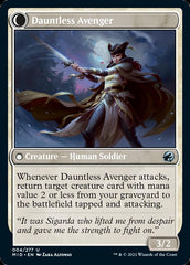 Bereaved Survivor // Dauntless Avenger [Innistrad: Midnight Hunt] | L.A. Mood Comics and Games