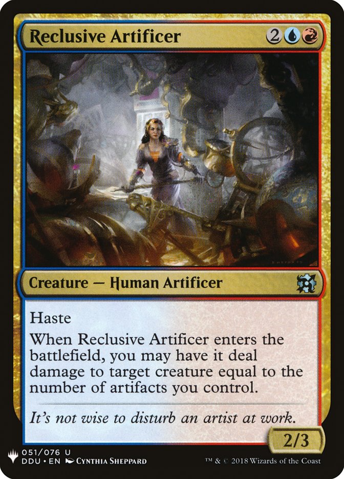Reclusive Artificer [Mystery Booster] | L.A. Mood Comics and Games