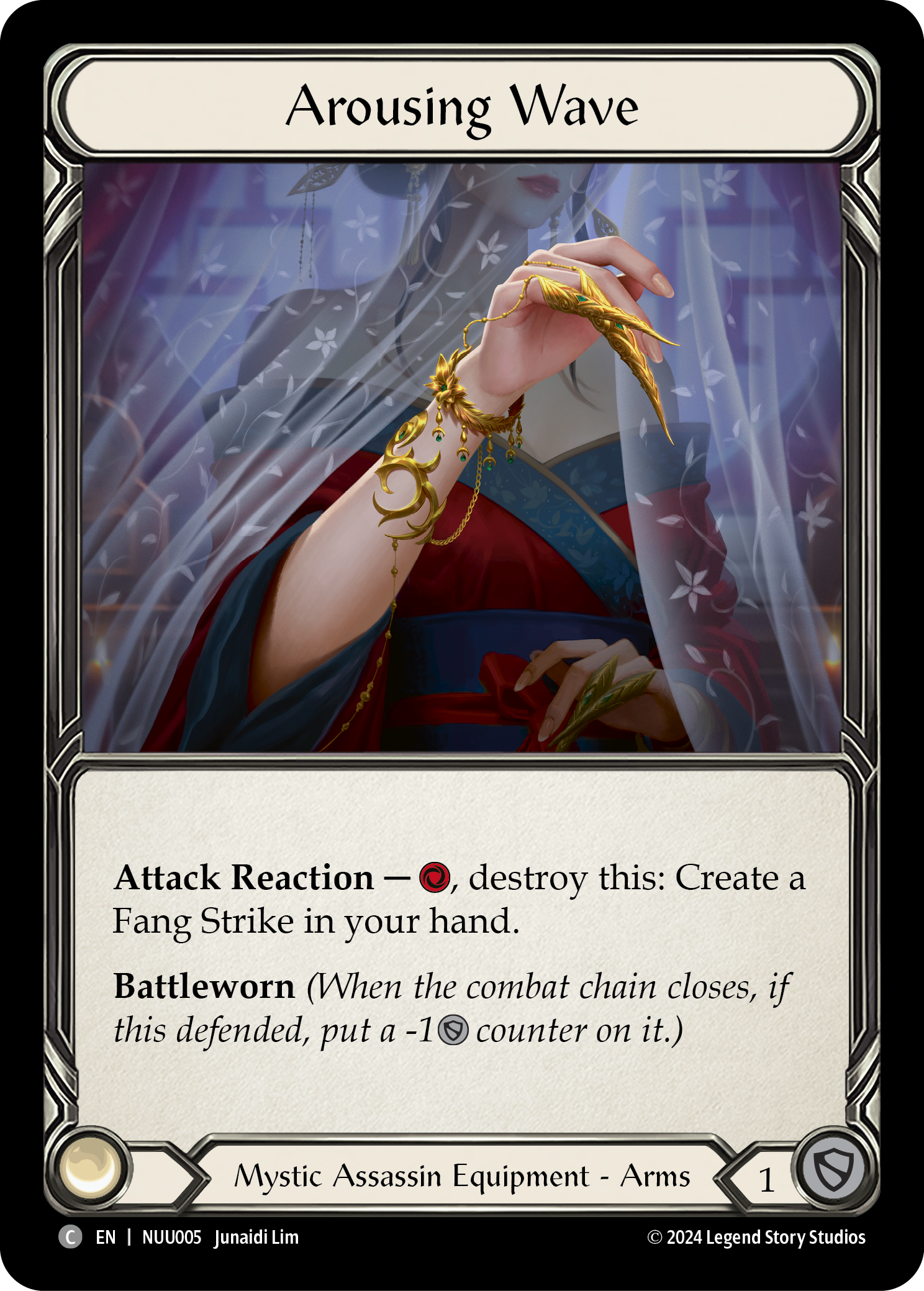 Arousing Wave [NUU005] (Part the Mistveil Nuu Blitz Deck) | L.A. Mood Comics and Games