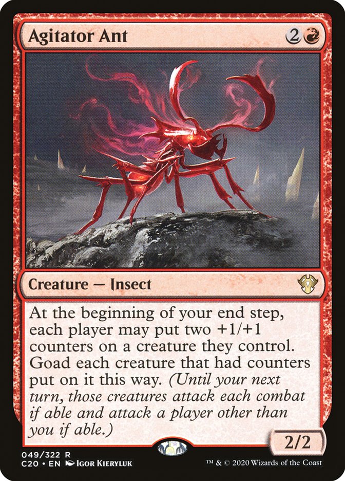 Agitator Ant [Commander 2020] | L.A. Mood Comics and Games