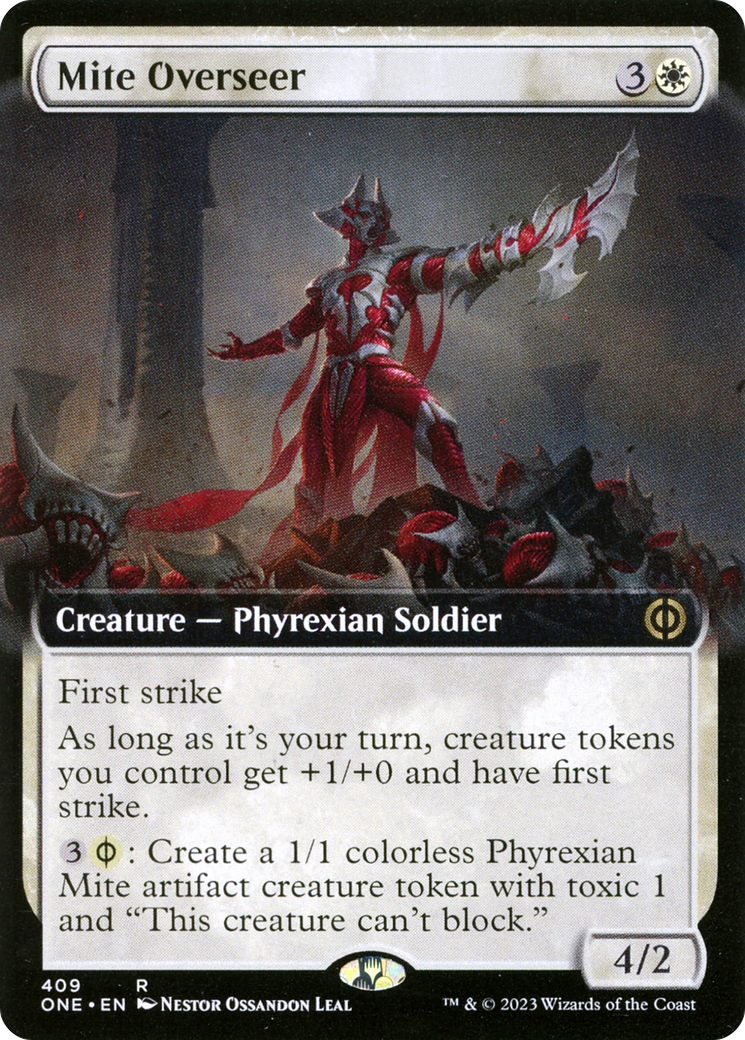 Mite Overseer (Extended Art) [Phyrexia: All Will Be One] | L.A. Mood Comics and Games