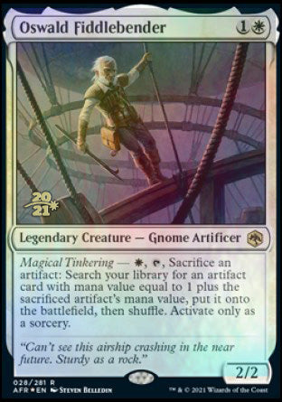 Oswald Fiddlebender [Dungeons & Dragons: Adventures in the Forgotten Realms Prerelease Promos] | L.A. Mood Comics and Games