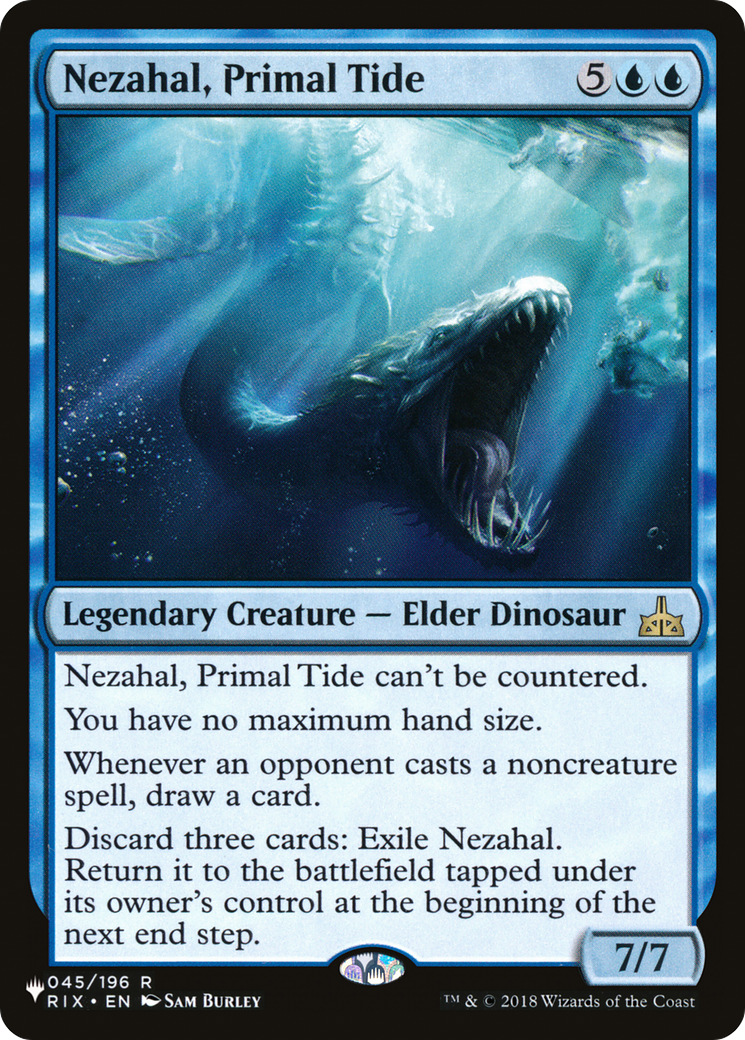 Nezahal, Primal Tide [The List] | L.A. Mood Comics and Games