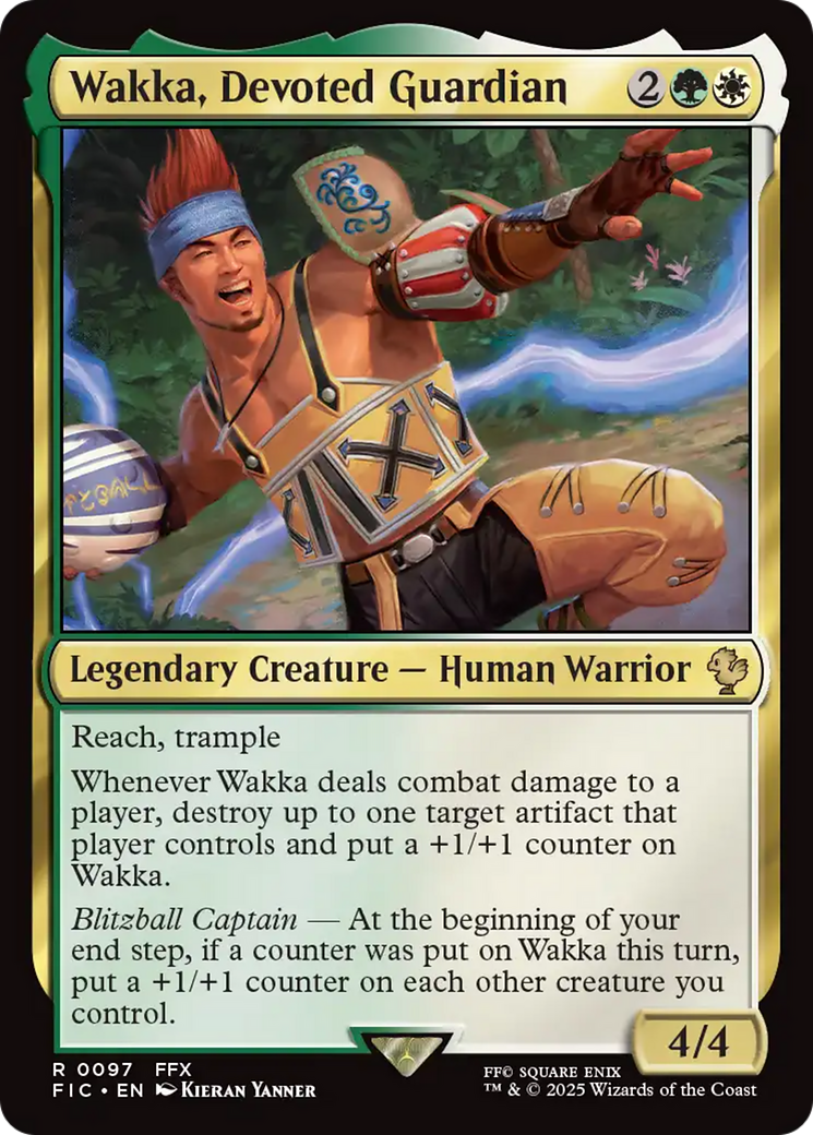 Wakka, Devoted Guardian [FINAL FANTASY Commander] | L.A. Mood Comics and Games
