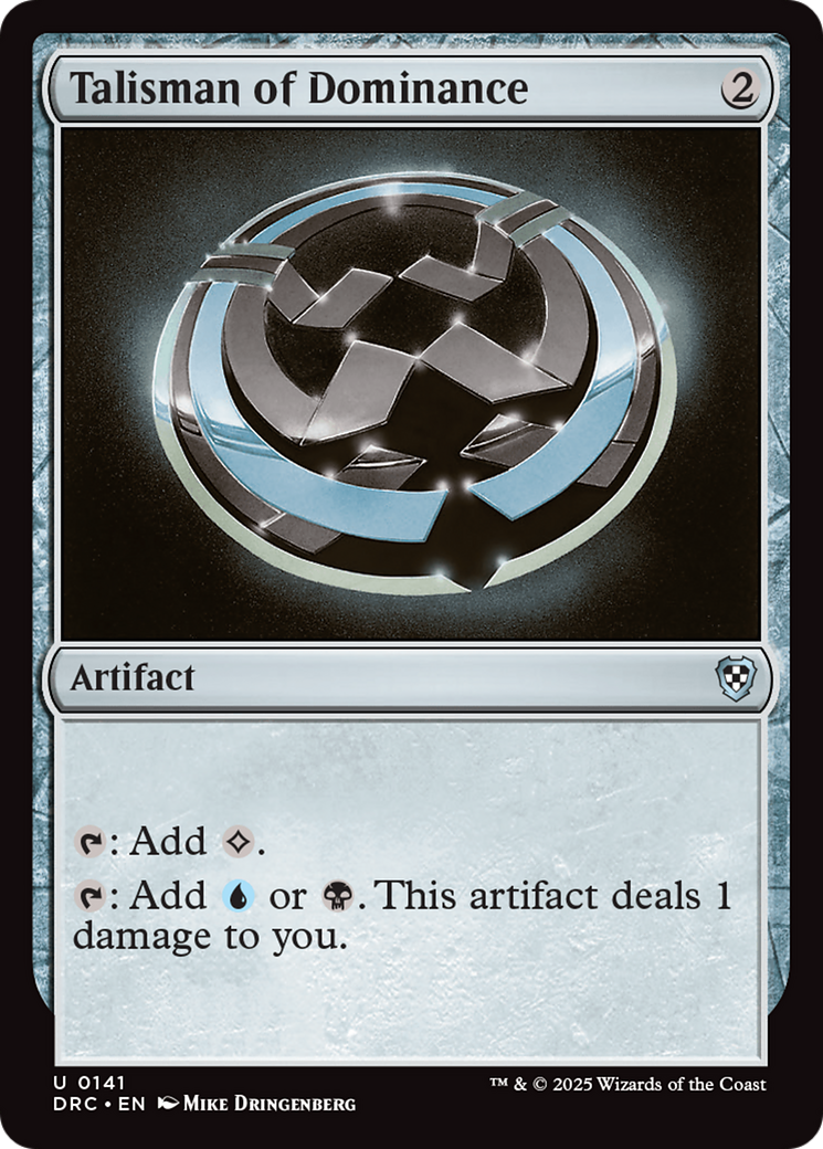 Talisman of Dominance [Aetherdrift Commander] | L.A. Mood Comics and Games