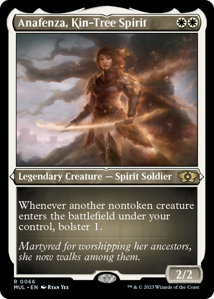 Anafenza, Kin-Tree Spirit (Foil Etched) [Multiverse Legends] | L.A. Mood Comics and Games