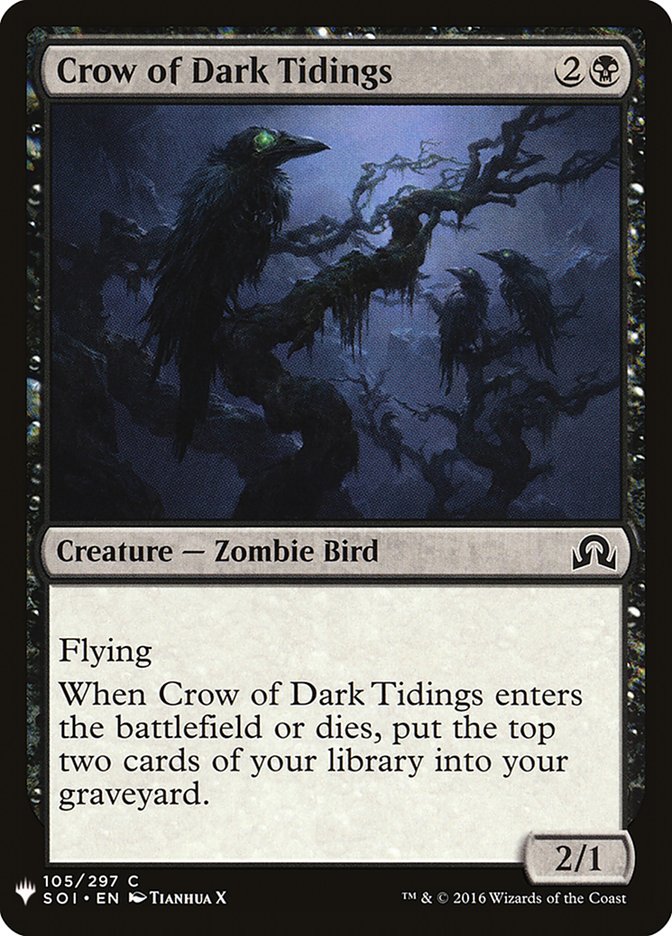 Crow of Dark Tidings [Mystery Booster] | L.A. Mood Comics and Games