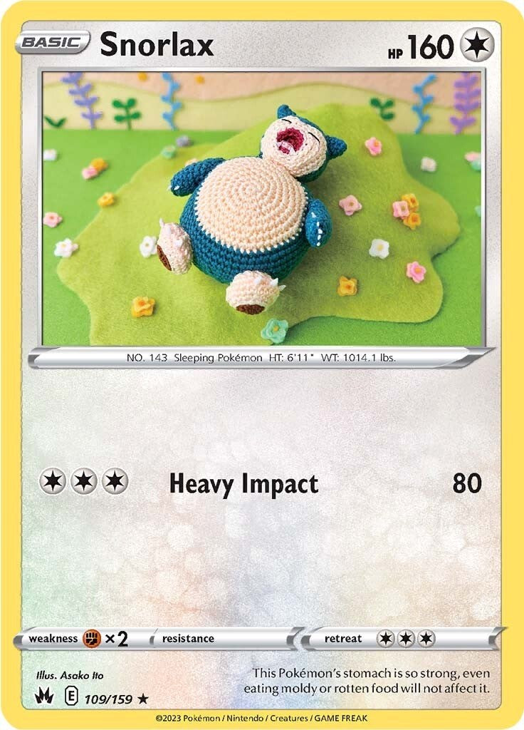 Snorlax (109/159) [Sword & Shield: Crown Zenith] | L.A. Mood Comics and Games