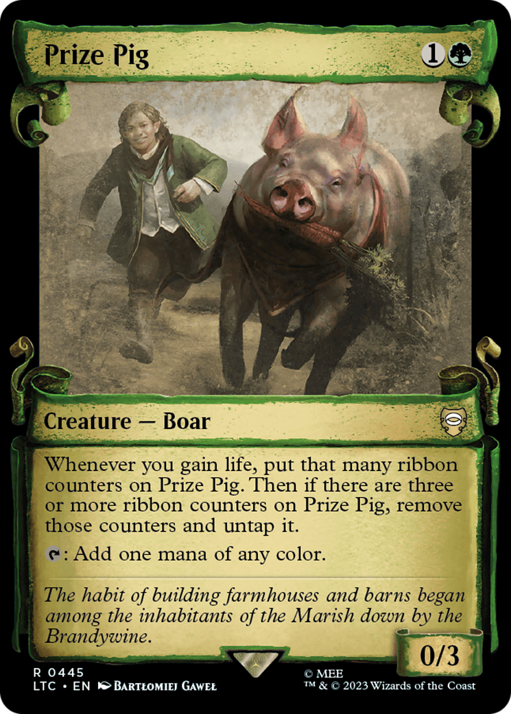 Prize Pig [The Lord of the Rings: Tales of Middle-Earth Commander Showcase Scrolls] | L.A. Mood Comics and Games