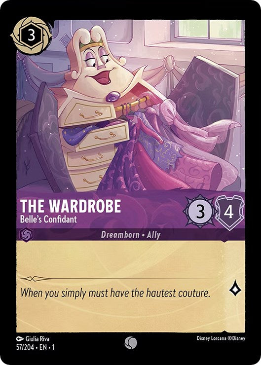 The Wardrobe - Belle's Confidant (57/204) [The First Chapter] | L.A. Mood Comics and Games