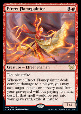 Efreet Flamepainter [Strixhaven: School of Mages] | L.A. Mood Comics and Games