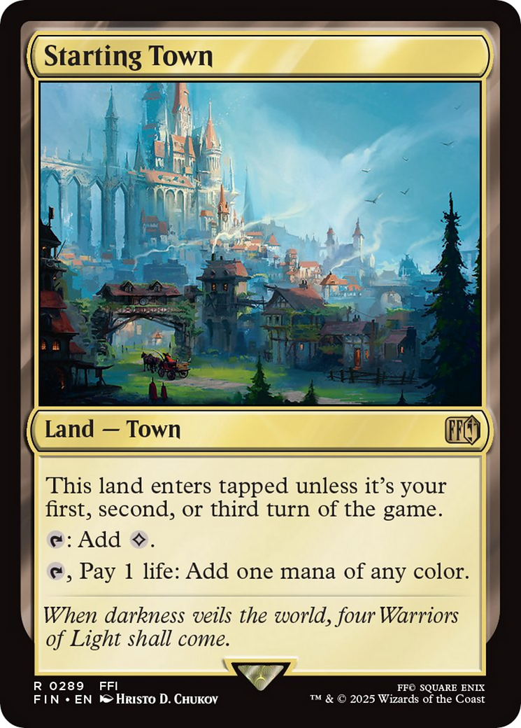 Starting Town [FINAL FANTASY] | L.A. Mood Comics and Games